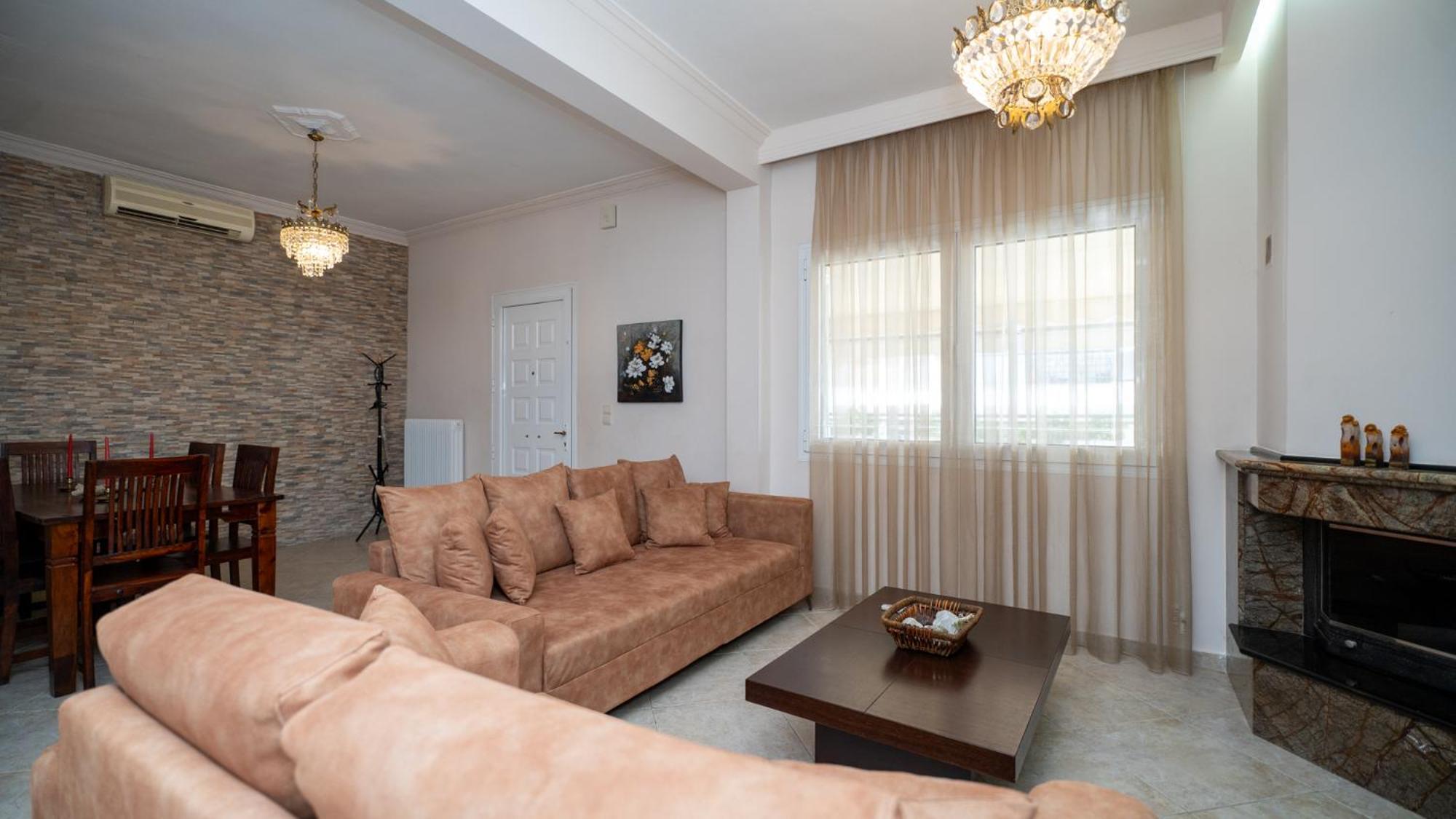My Home - Meteora, Central Apt - 2 Bd กาลัมปากา ภายนอก รูปภาพ