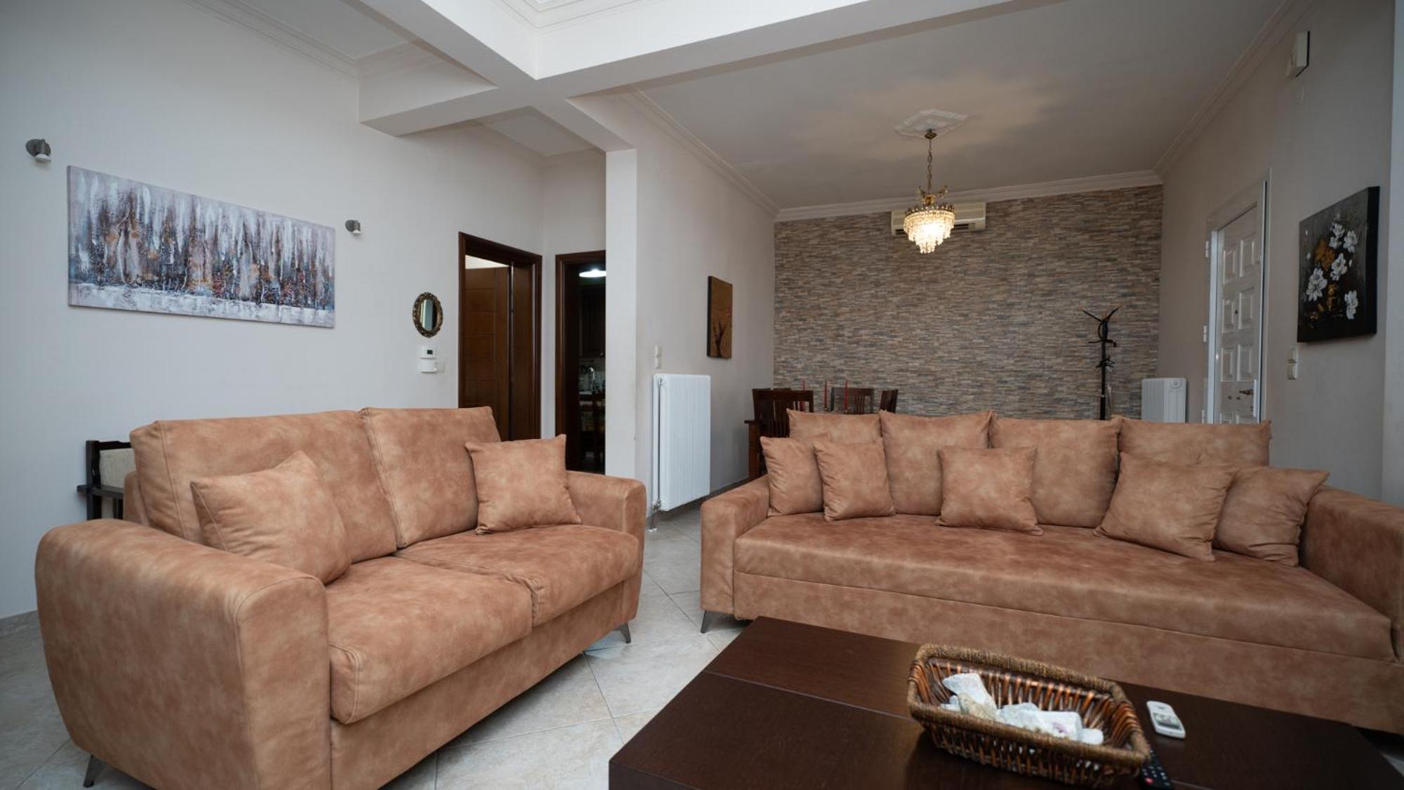 My Home - Meteora, Central Apt - 2 Bd กาลัมปากา ภายนอก รูปภาพ