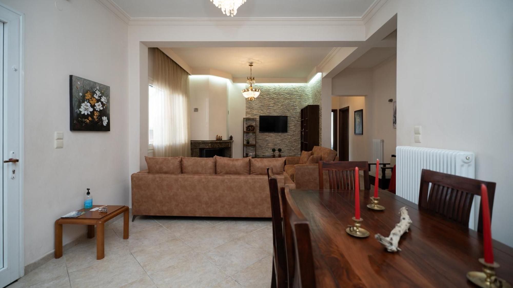 My Home - Meteora, Central Apt - 2 Bd กาลัมปากา ภายนอก รูปภาพ