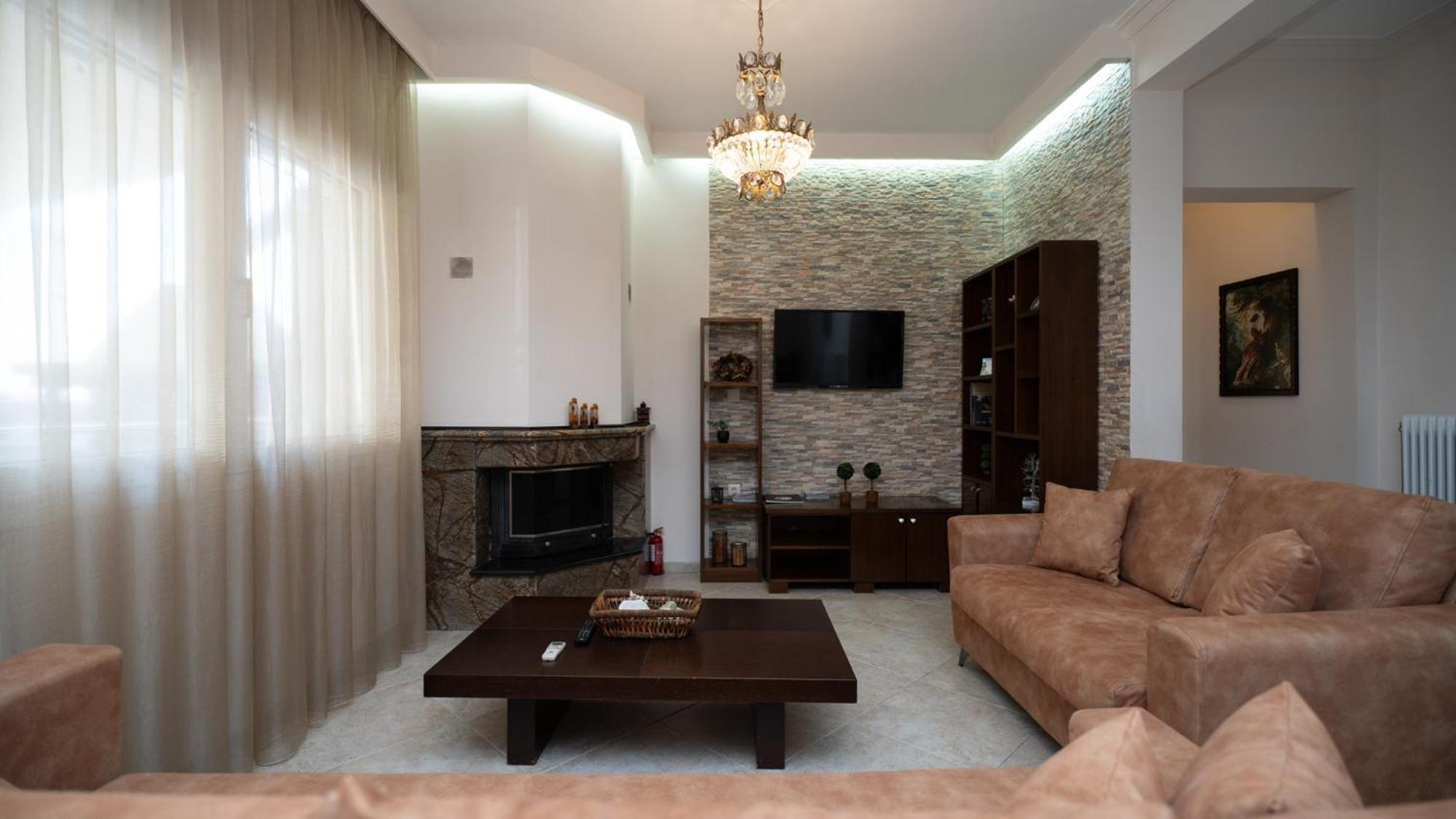 My Home - Meteora, Central Apt - 2 Bd กาลัมปากา ภายนอก รูปภาพ