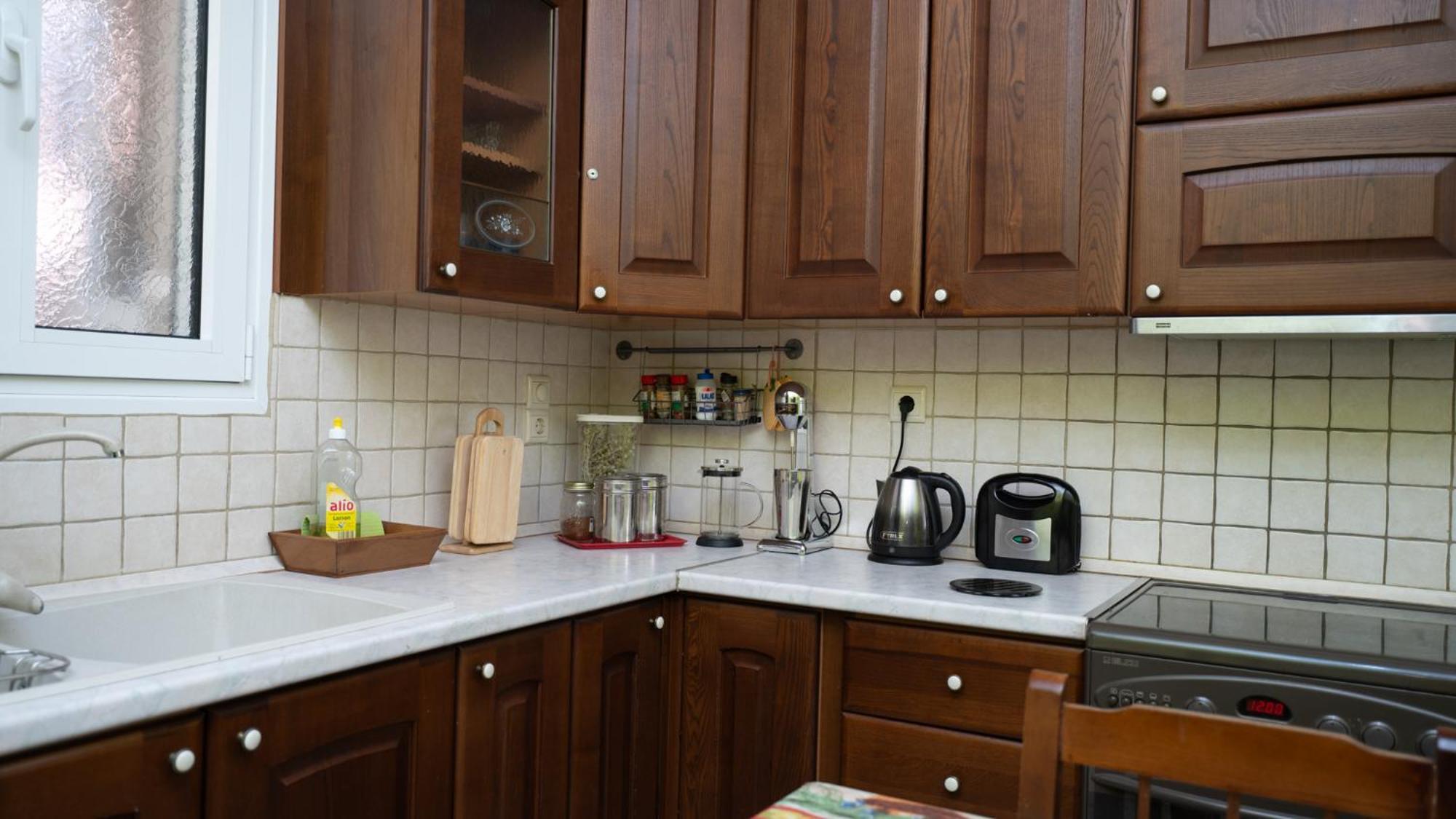 My Home - Meteora, Central Apt - 2 Bd กาลัมปากา ภายนอก รูปภาพ