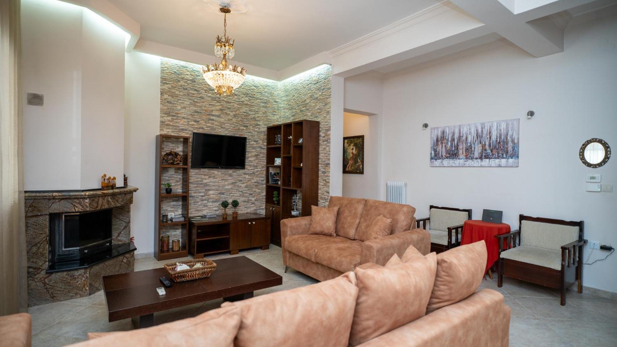 My Home - Meteora, Central Apt - 2 Bd กาลัมปากา ภายนอก รูปภาพ